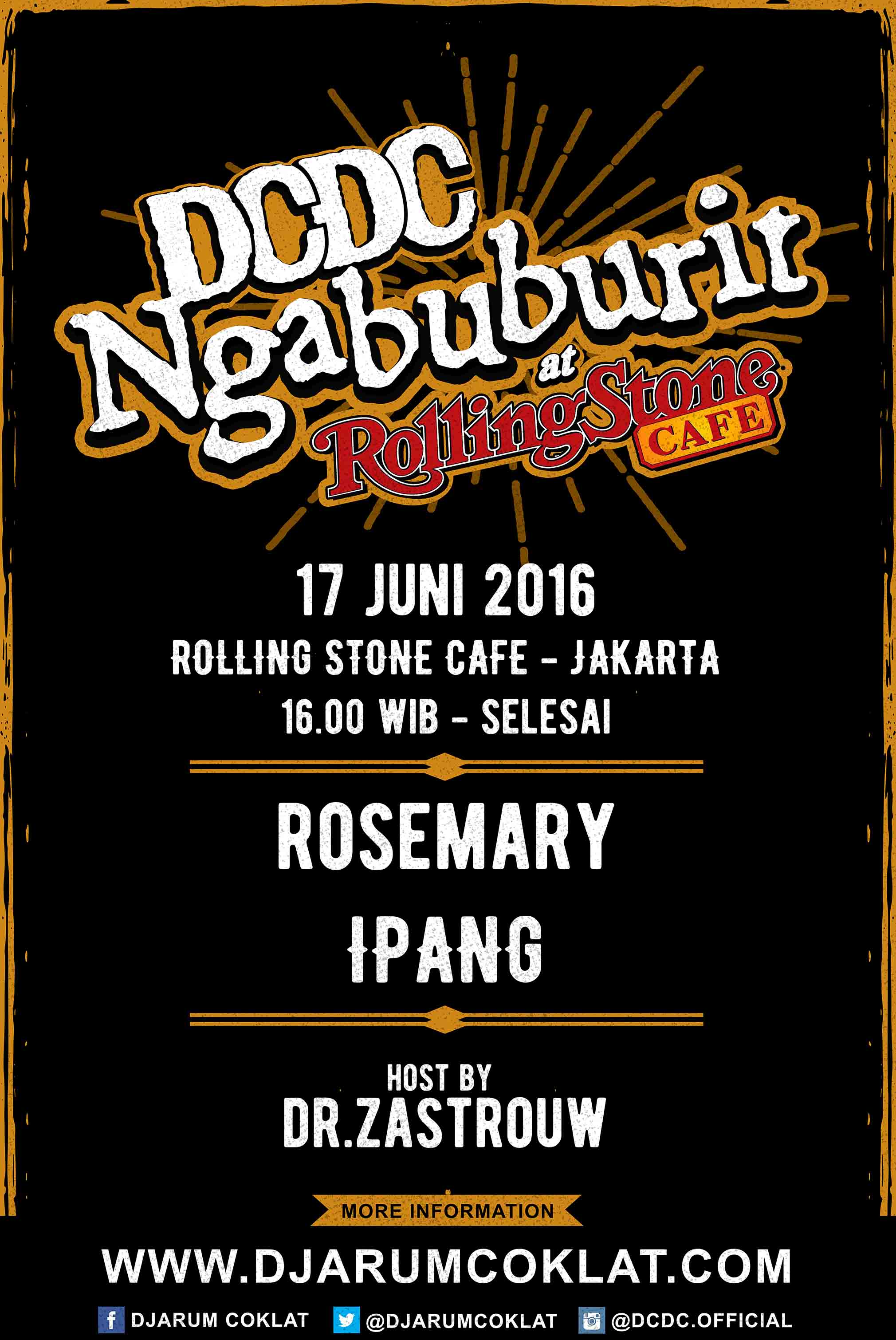 DCDC Ngabuburit at Rolling Stone Cafe