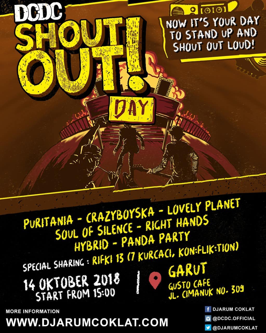 DCDC Shout Out! Day (Garut)