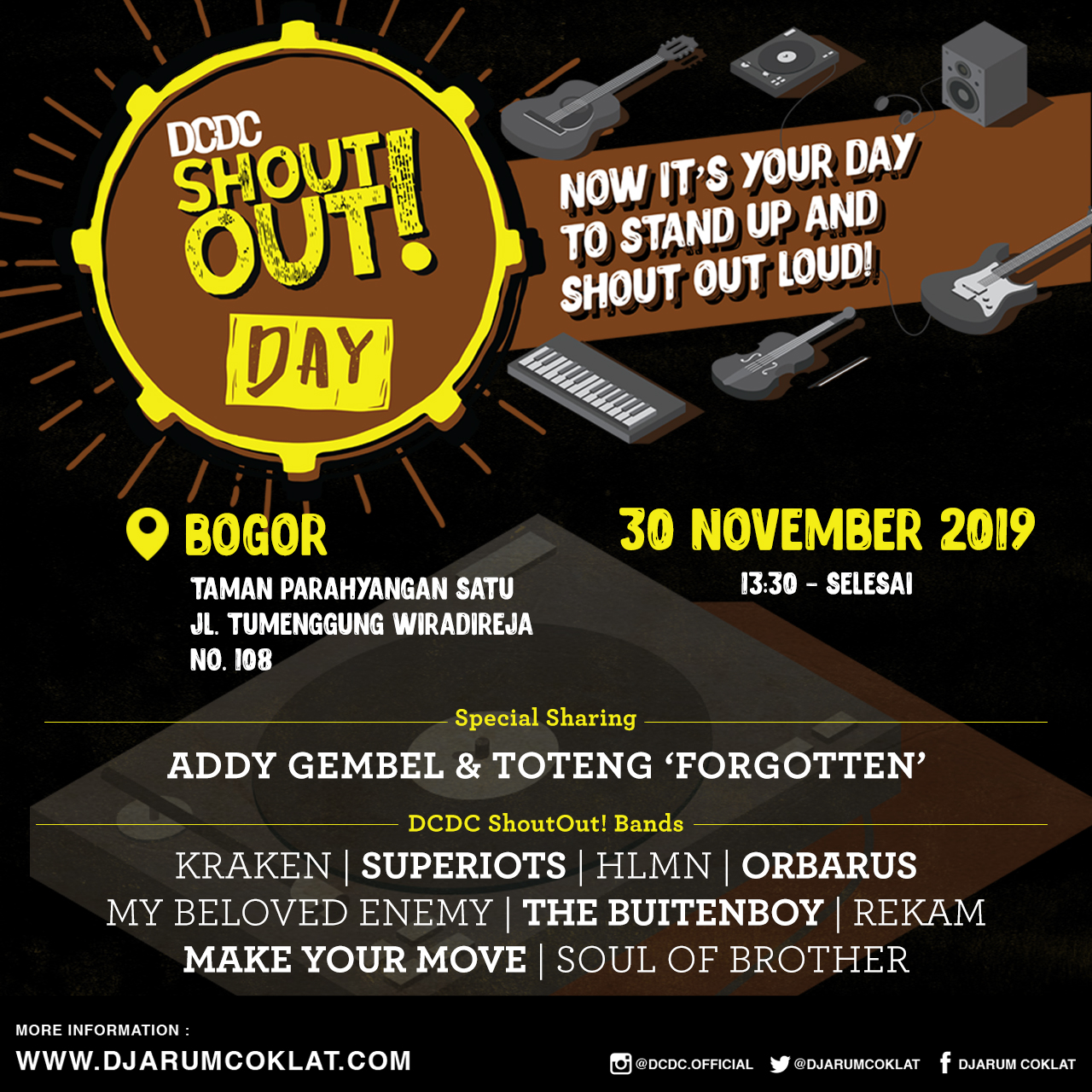 DCDC ShoutOut! Day - Bogor