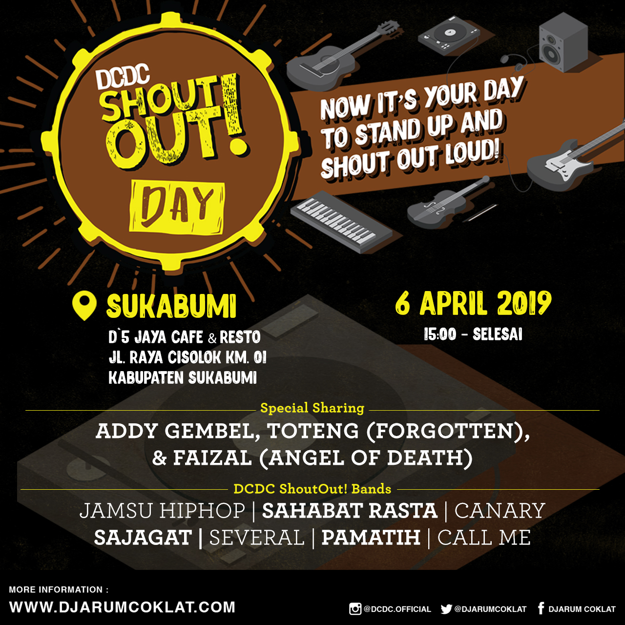 DCDC ShoutOut! Day - Sukabumi