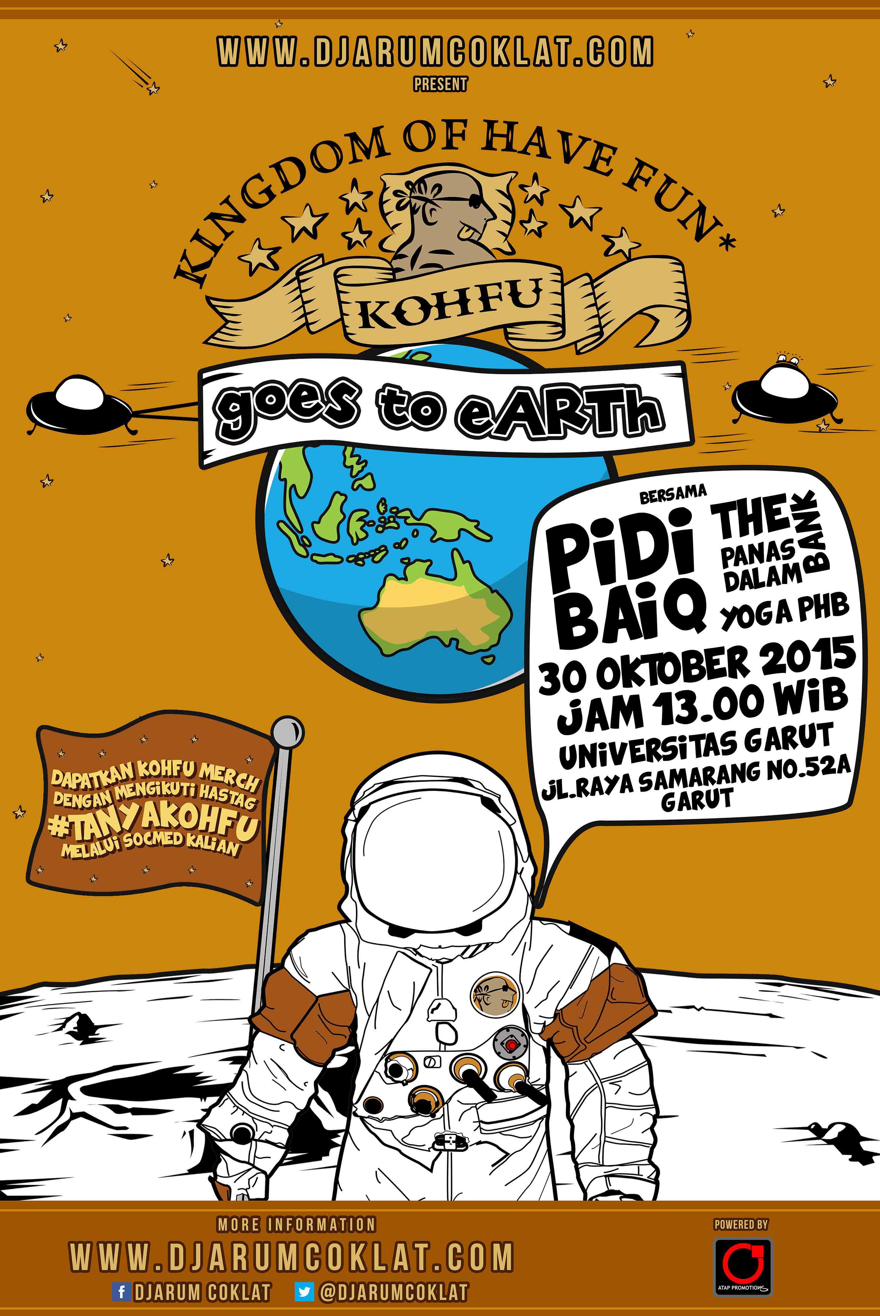 KOHFU Goes To Earth: Universitas Garut