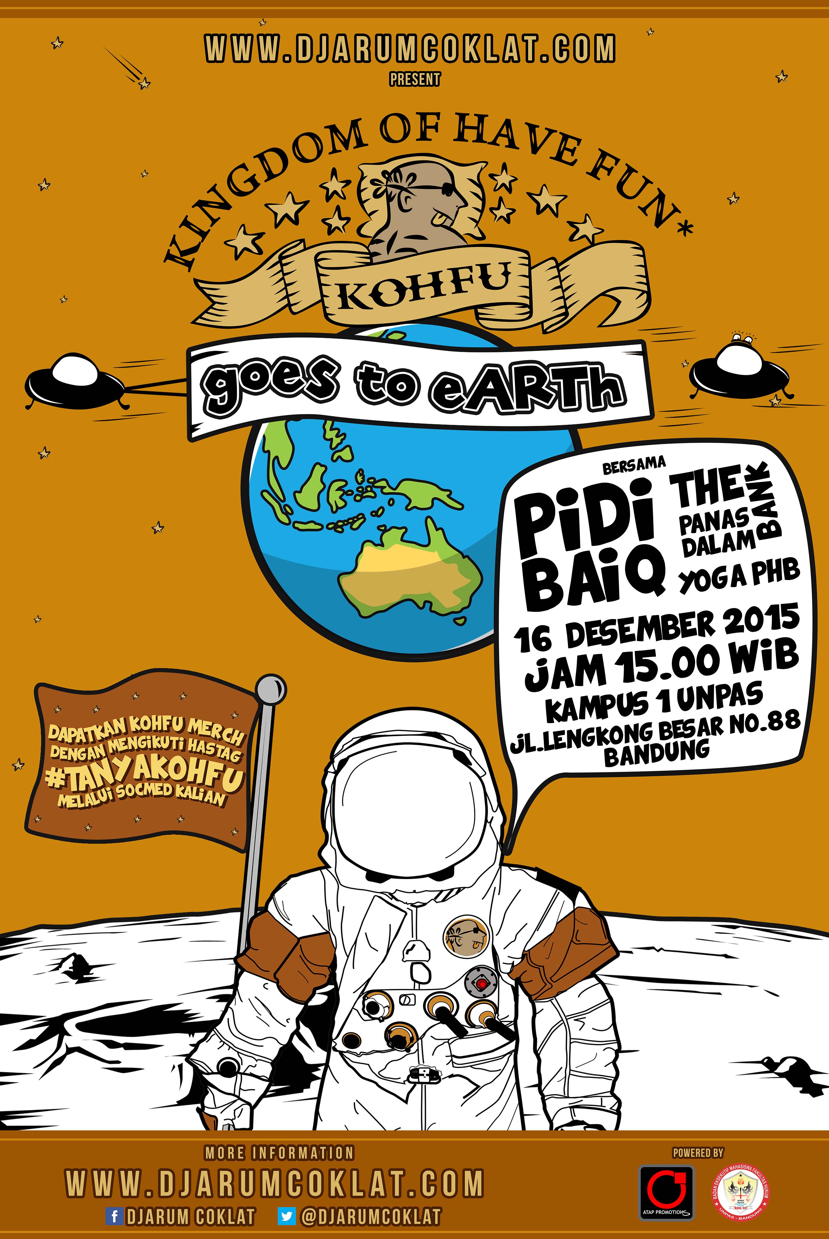 KOHFU Goes To Earth: Unpas Bandung