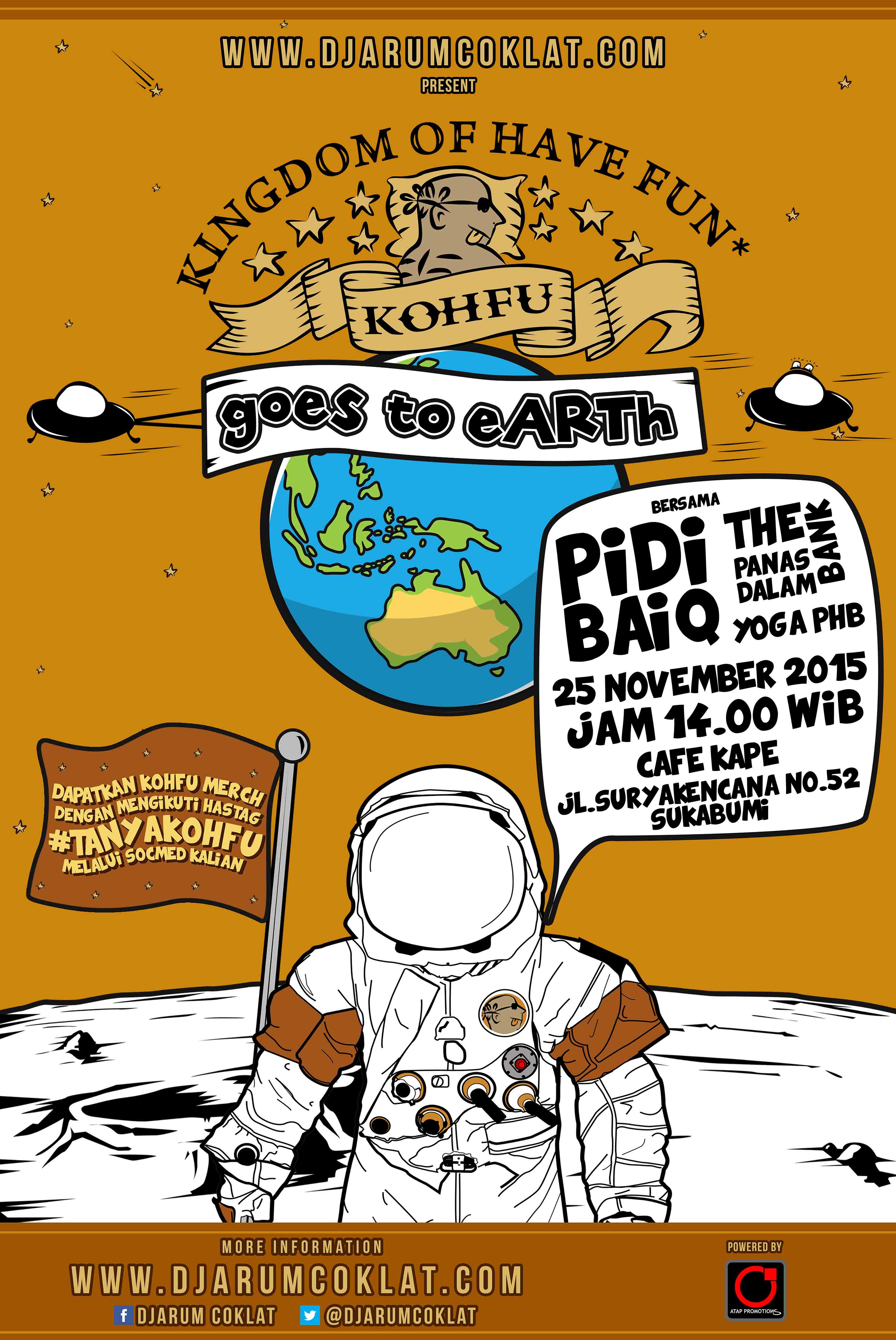KOHFU Goes To Earth: Cafe Kape Sukabumi