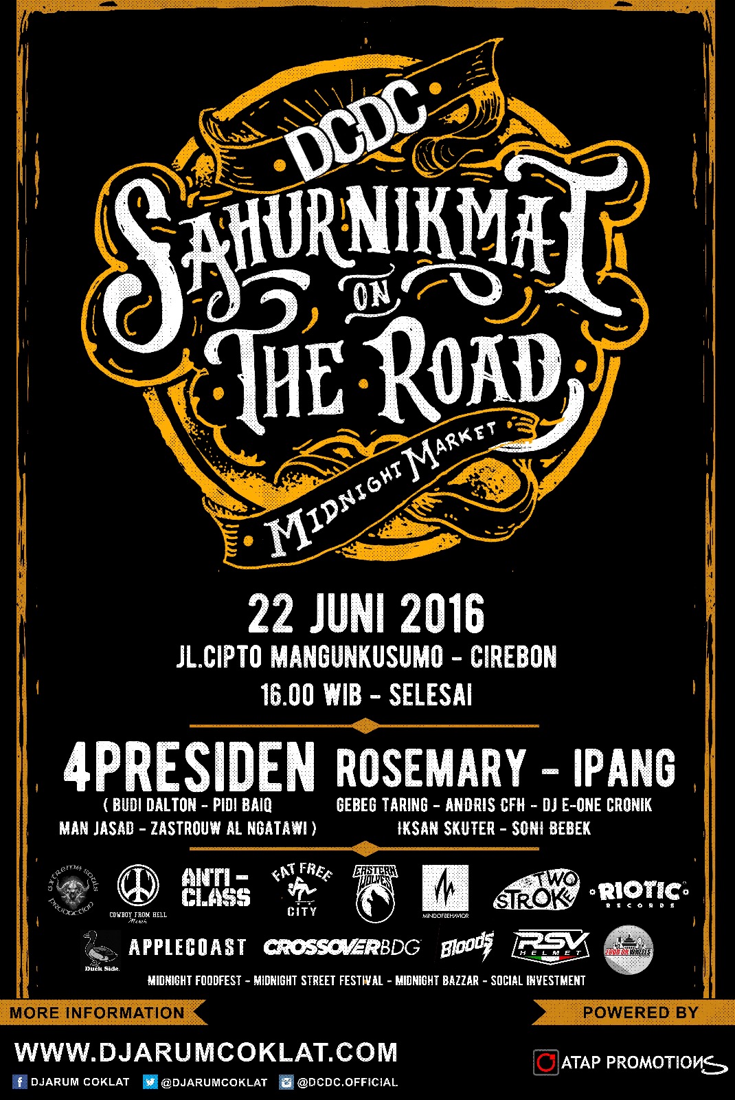 Sahur Nikmat On The Road: Cirebon 22 Juni 2016