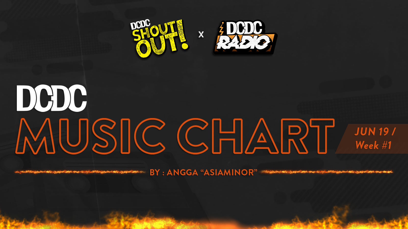 DCDC Music Chart - #1st Week of June 2019