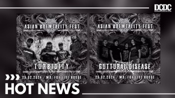 Duo Raksasa Death Metal Indonesia, Turbidity dan Guttutal Disease Siap Invasi Thailand!