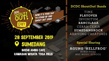 Tujuh Band Andalan Sumedang Akan Hadir di DCDC ShoutOut! Day