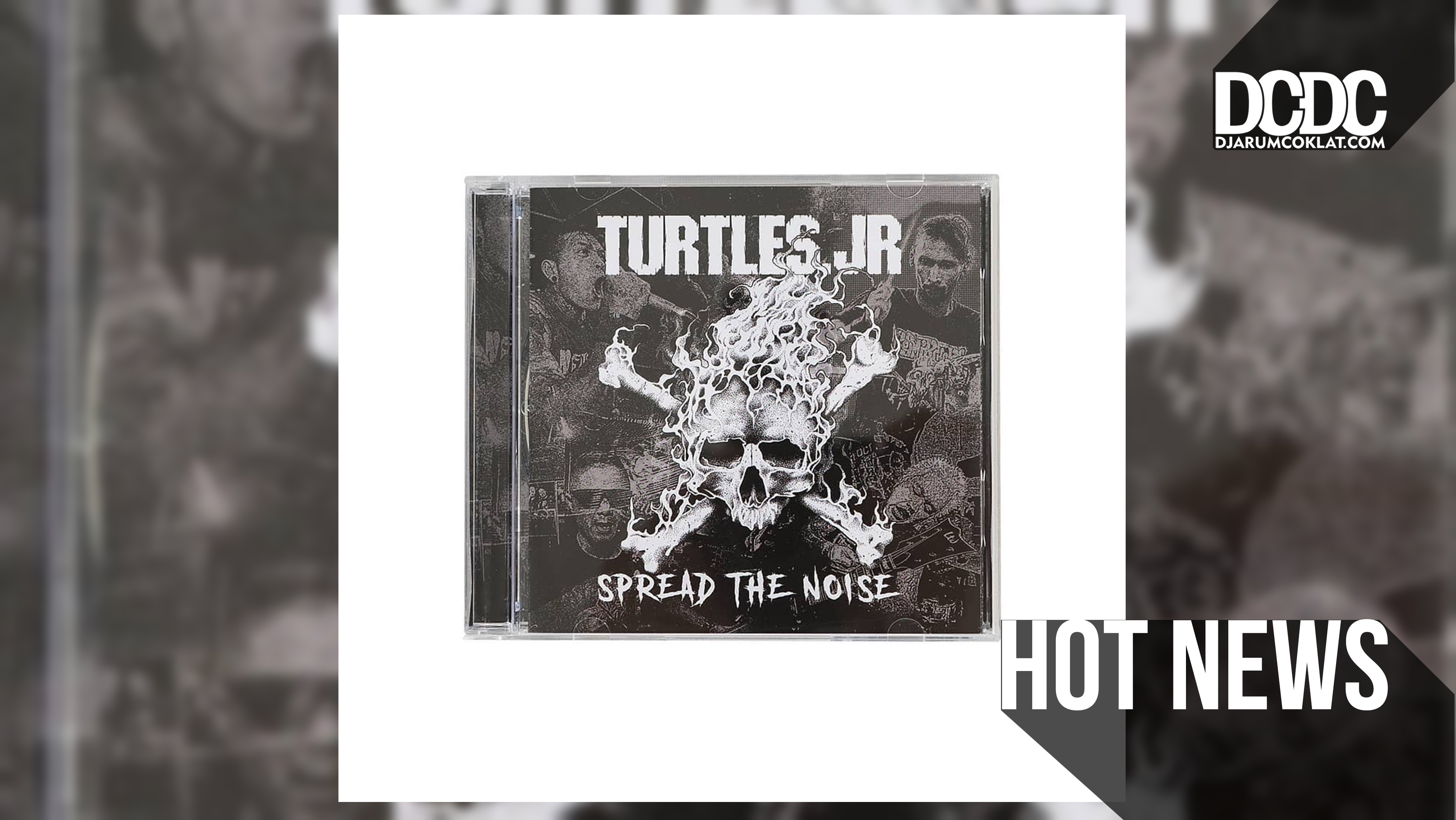Geber 13 Nomor Cadas yang Agresif, Turtles Jr Lepas Album 'Spread The Noise'