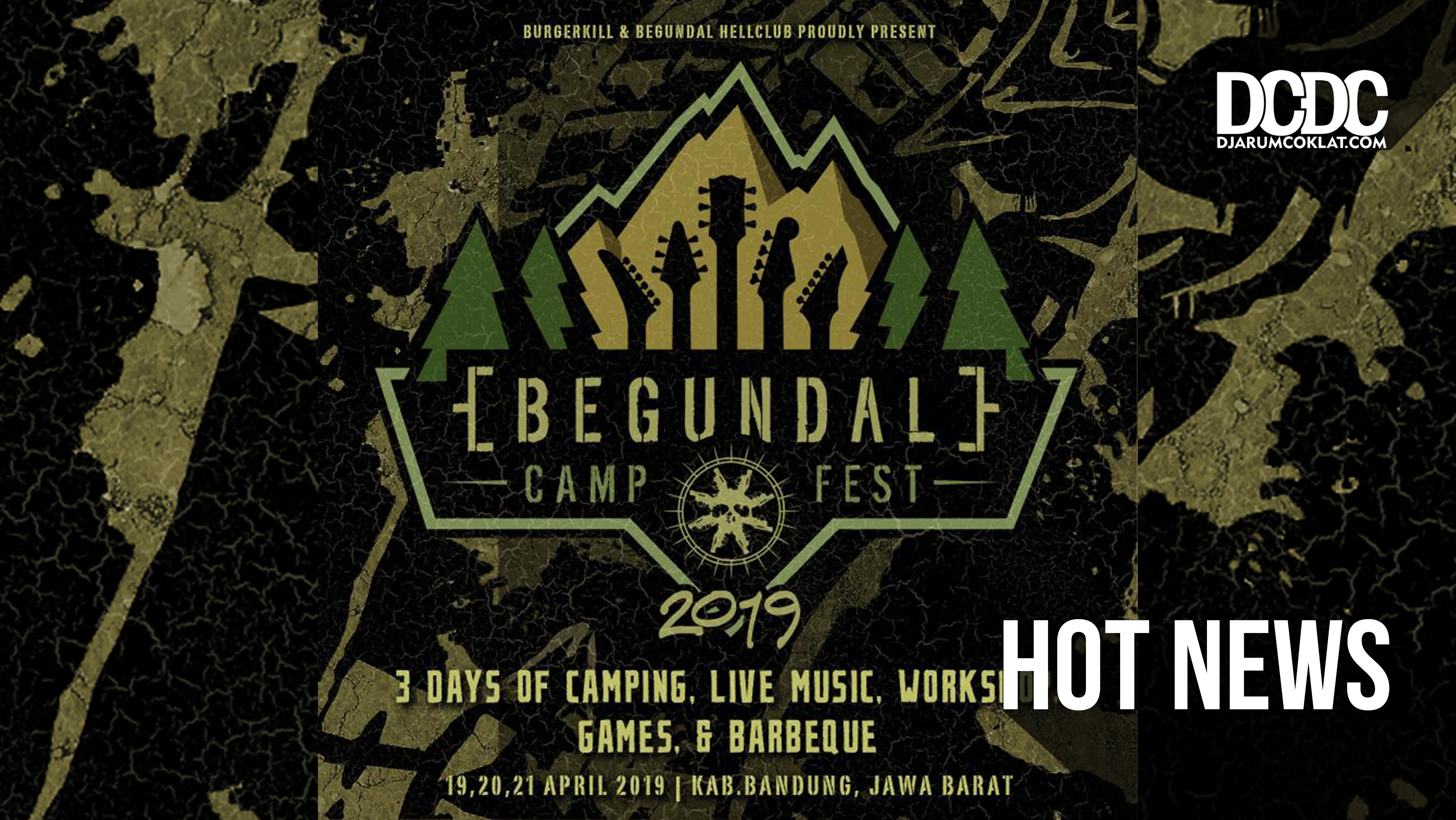 Burgerkill Management x Begundal Hellclub Menggelar Begundal Campfest 2019