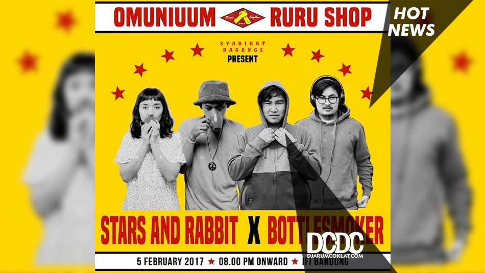 Kolaborasi Antara Bottlesmoker dan Stars & Rabbit Di Kota Bandung