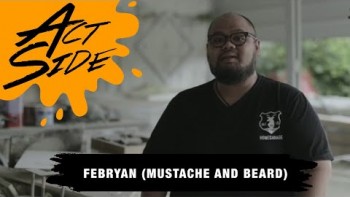 ACTSIDE : Febryan (mustache and beard x conture indonesia)