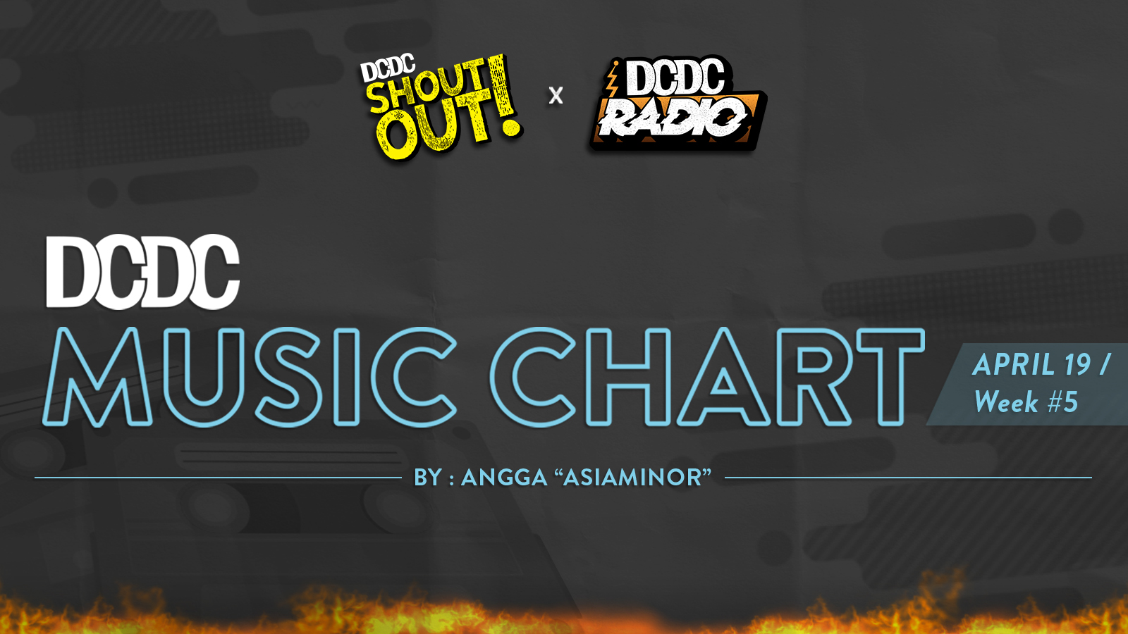 DCDC Music Chart - #5th Week of April 2019
