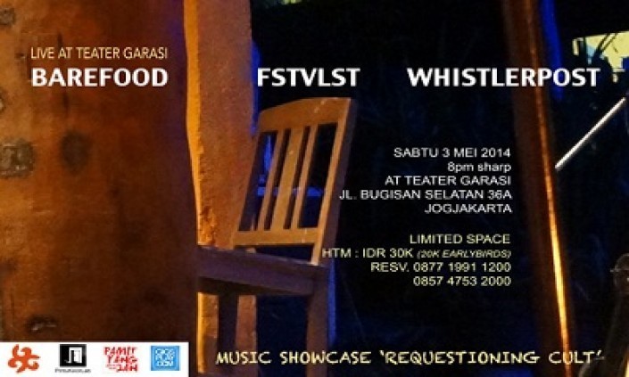 Live at Teater Garasi Menampilkan Barefood, FSTVLST dan Whistlerpost