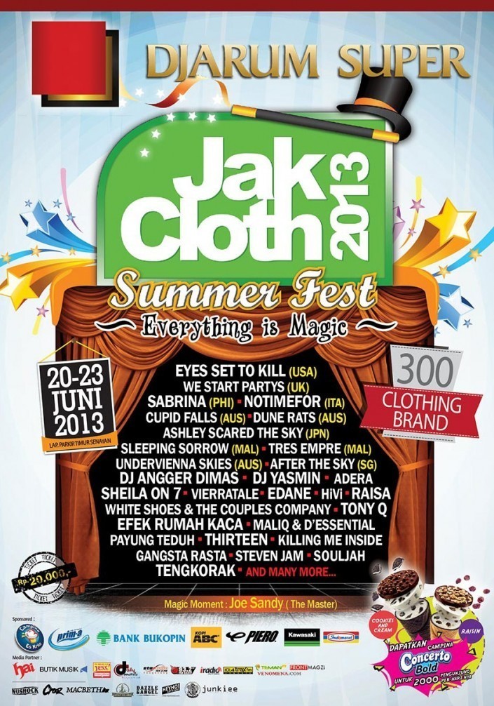 JakCloth 2013 : Summer Fest