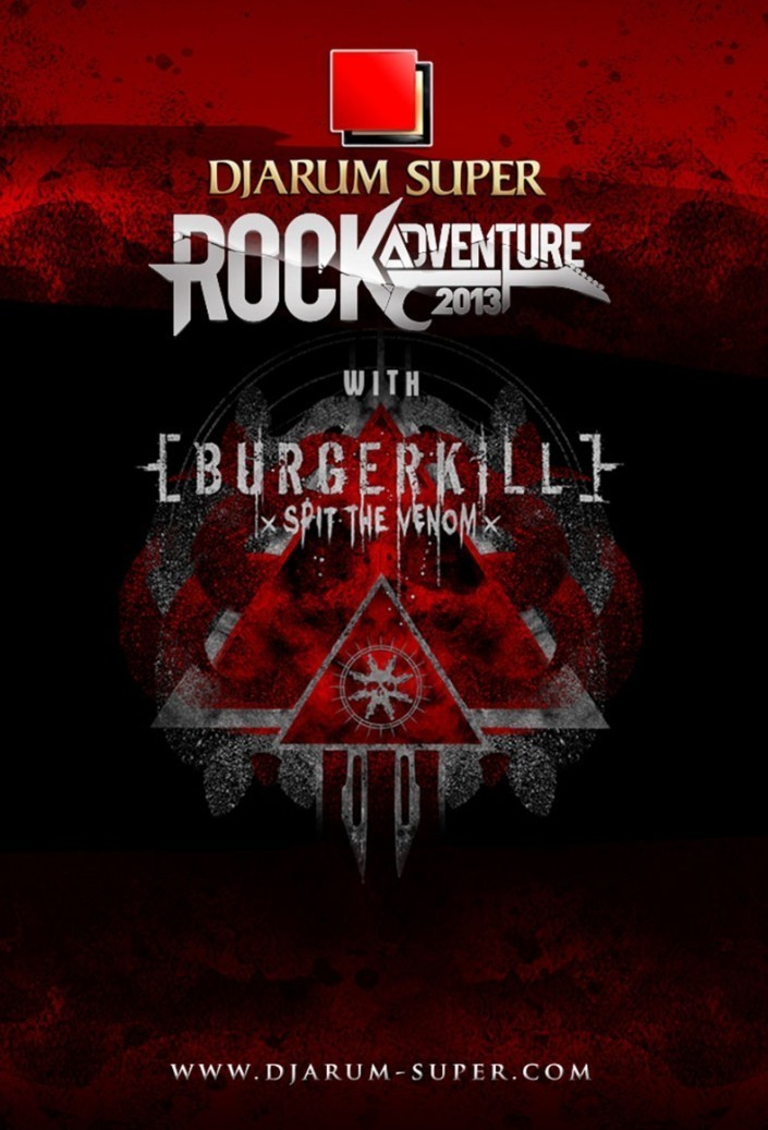 Burgerkill akan melaksanakan tur pulau jawa bertajuk “Rockadventure: Spit the venom 2013”