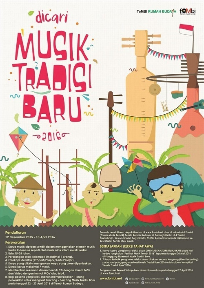 Festival Musik Tembi 2016 Akan Segera Digelar