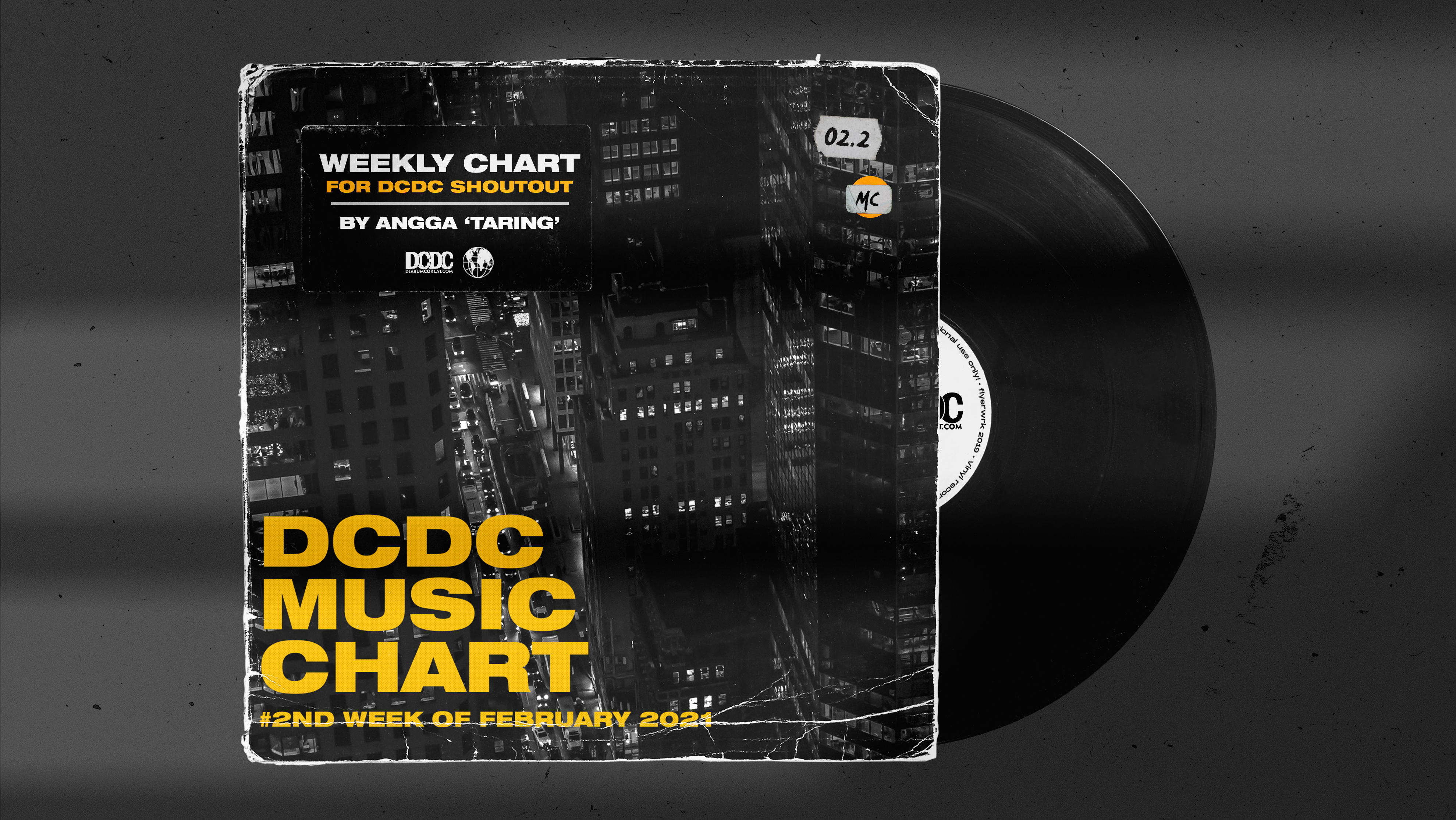 DCDC Music Chart - #2nd Week of Februari 2021