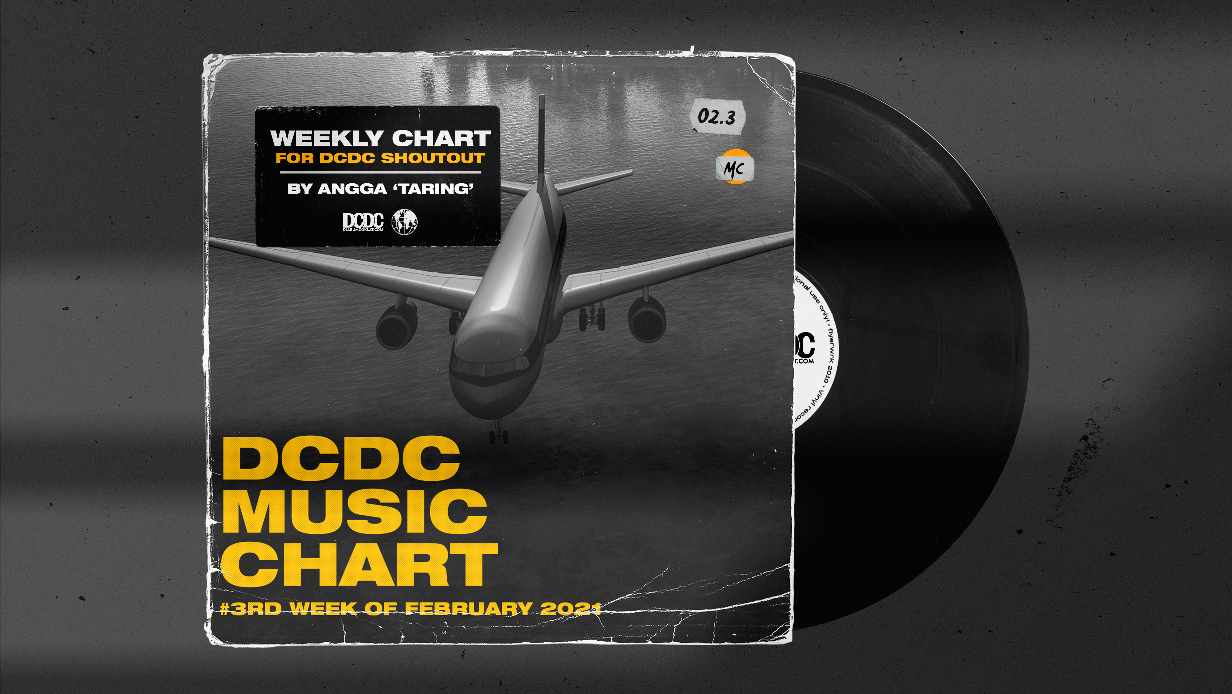 DCDC Music Chart - #3rd Week of Februari 2021