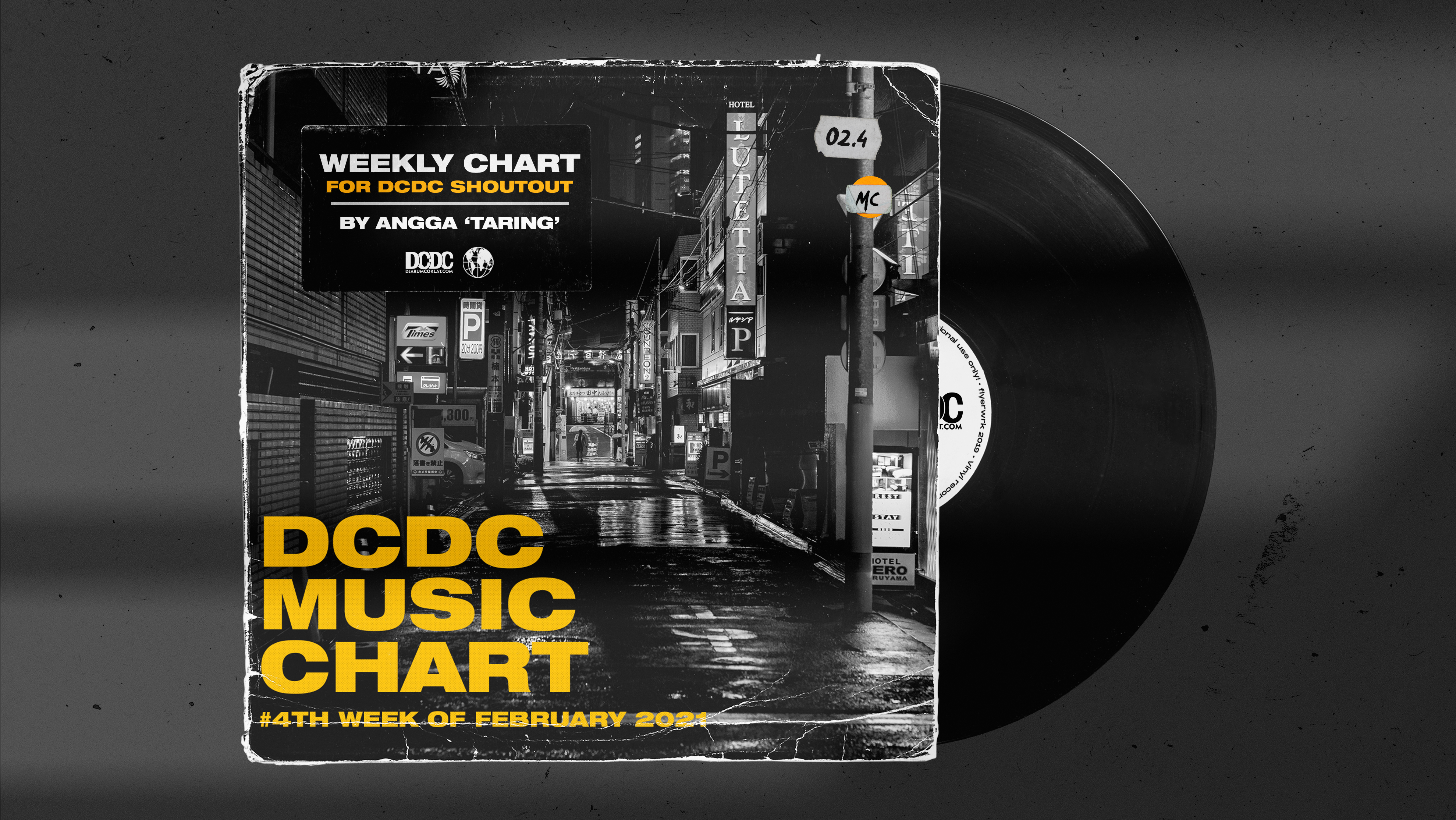 DCDC Music Chart - #4th Week of Februari 2021